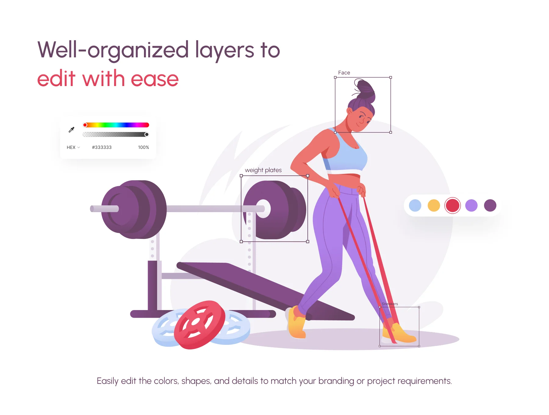 Flat Versastyle Illustrations 2