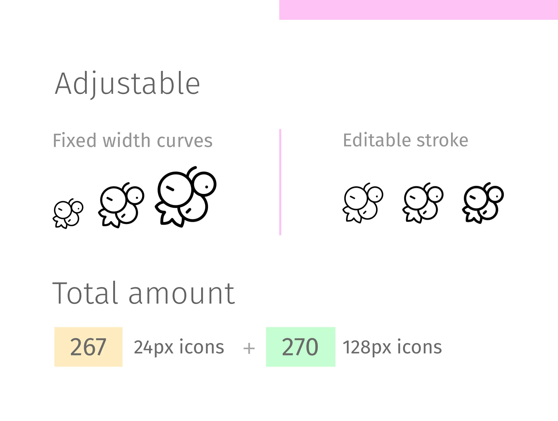 Flavors outline iconset 3