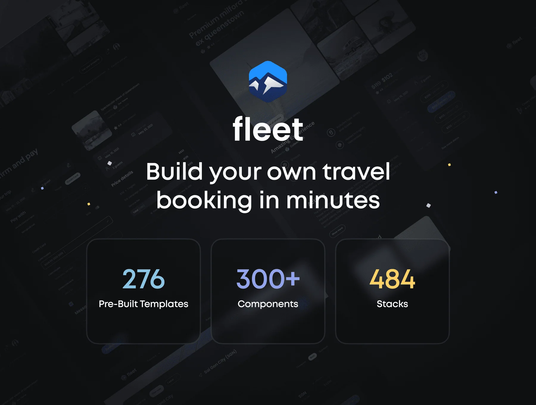 Fleet – Travel Shopping UI Kit 3