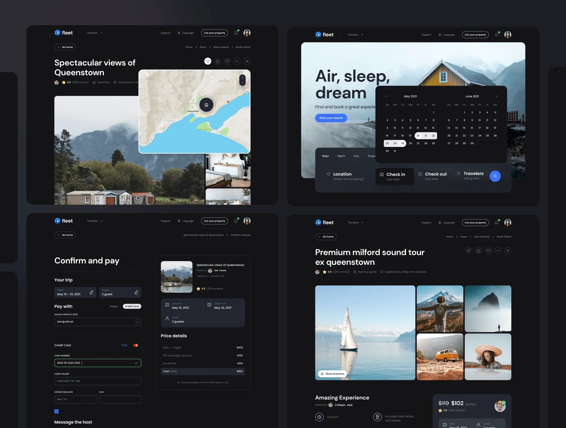 Fleet – Travel Shopping UI Kit 5