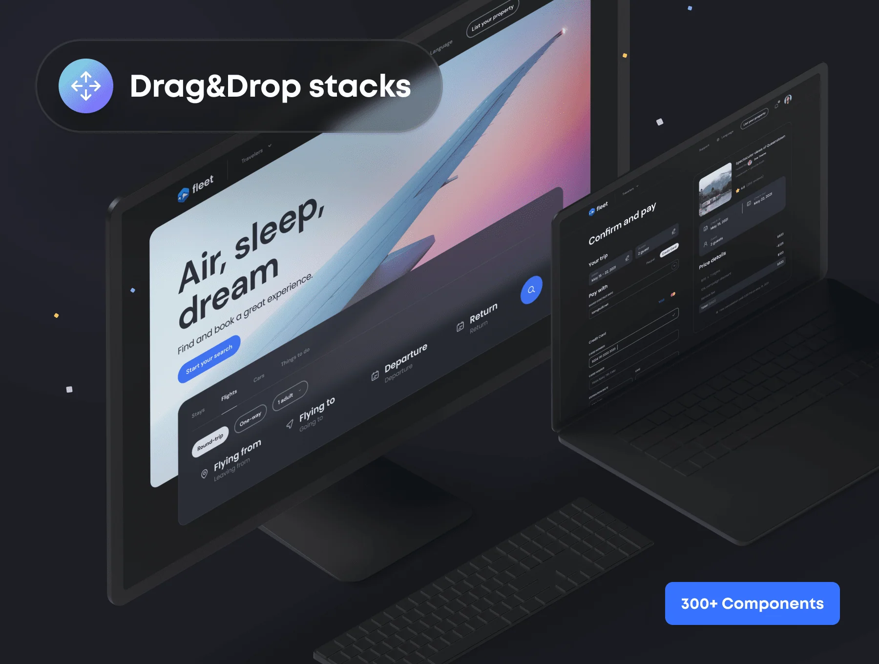 Fleet – Travel Shopping UI Kit 6