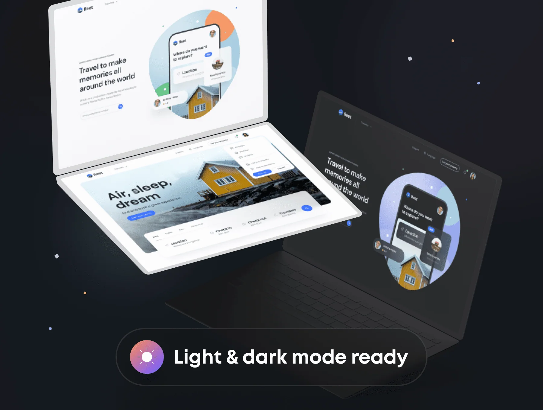 Fleet – Travel Shopping UI Kit 8