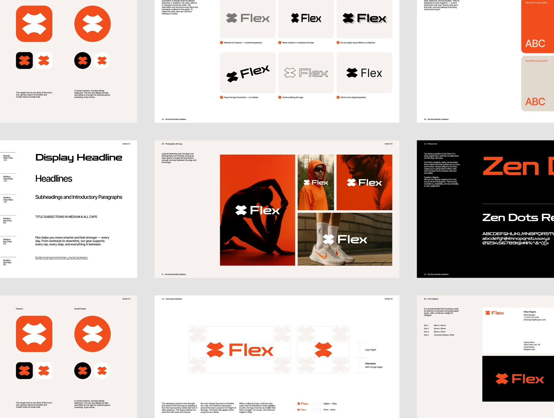 Flex Brand Guideline Template 2