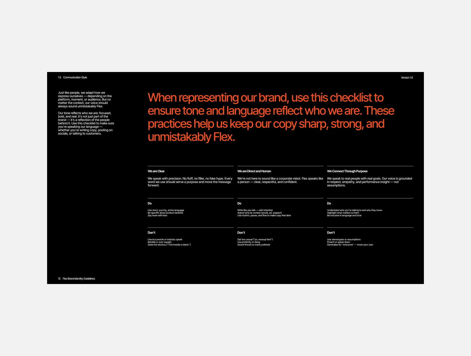 Flex Brand Guideline Template 7