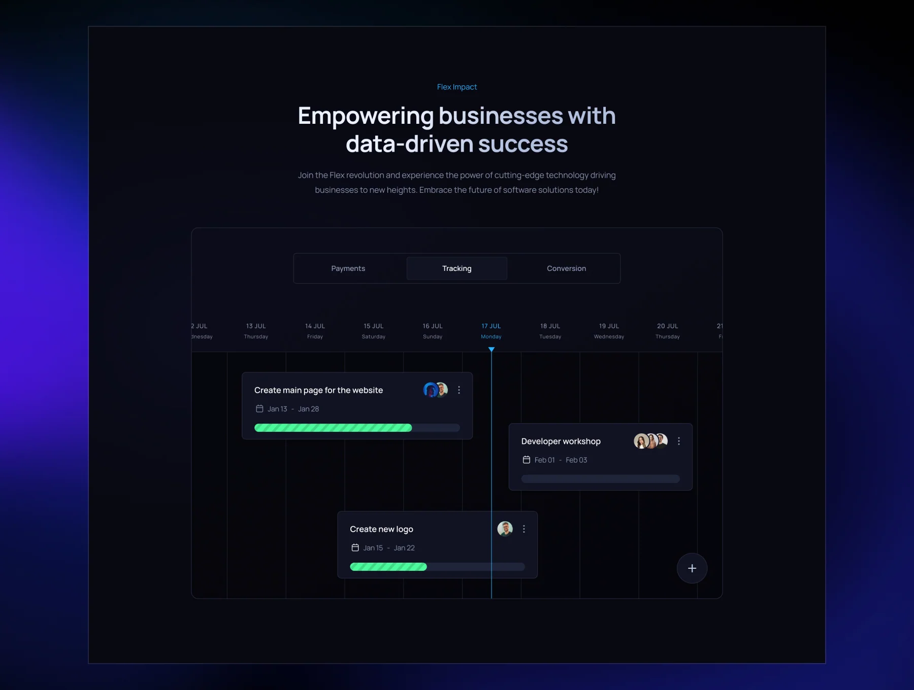 Flex — SaaS & Startup Template 4
