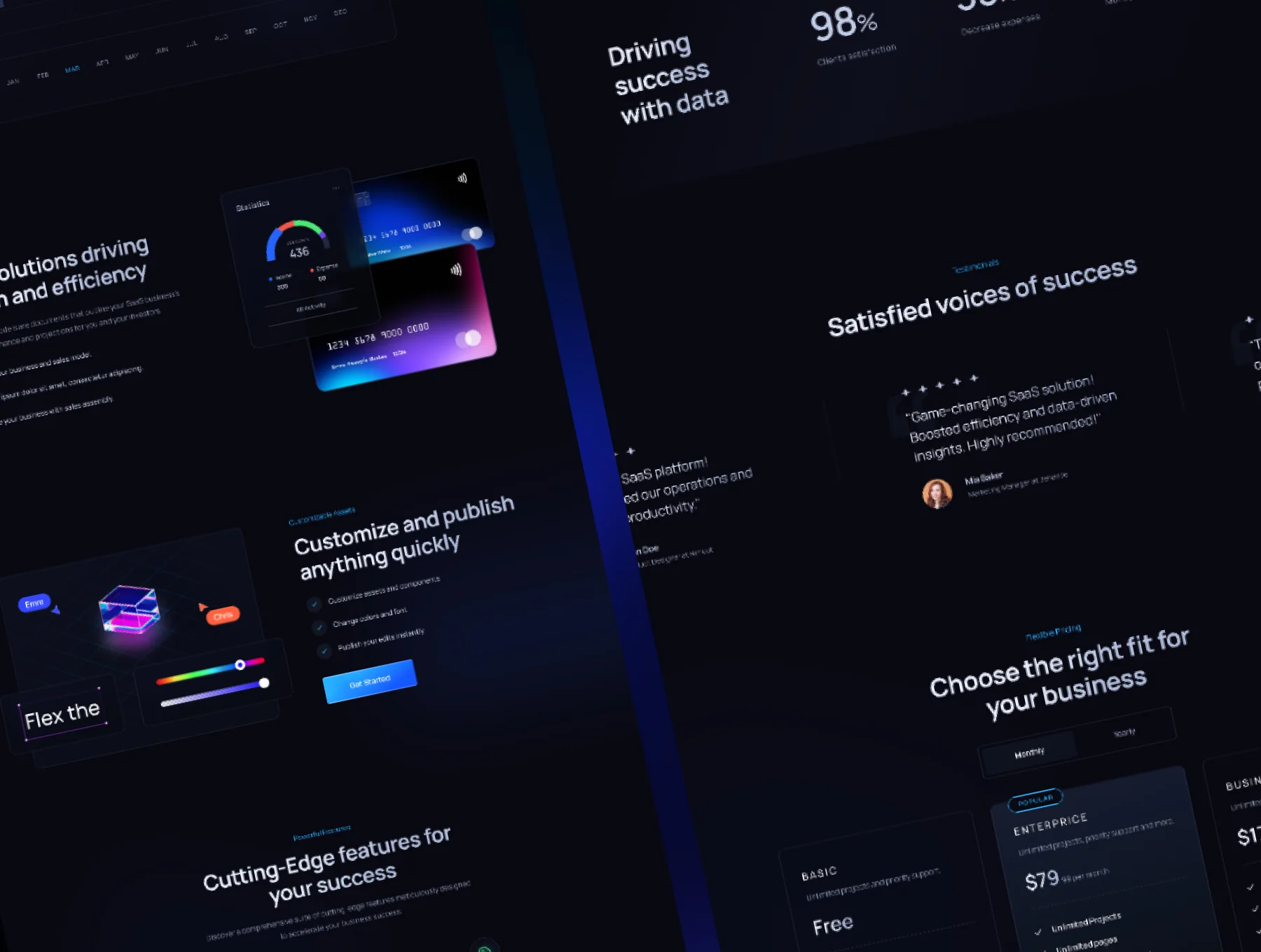 Flex — SaaS & Startup Template 8