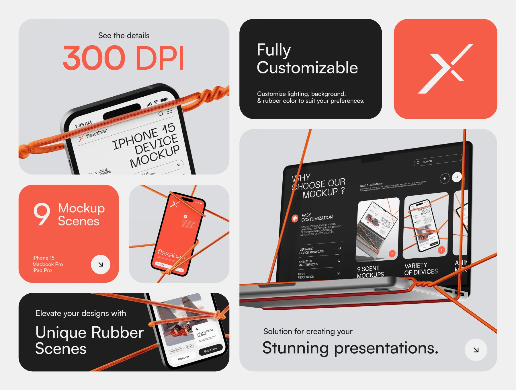 Flexaber - Device Mockup Bundle 2