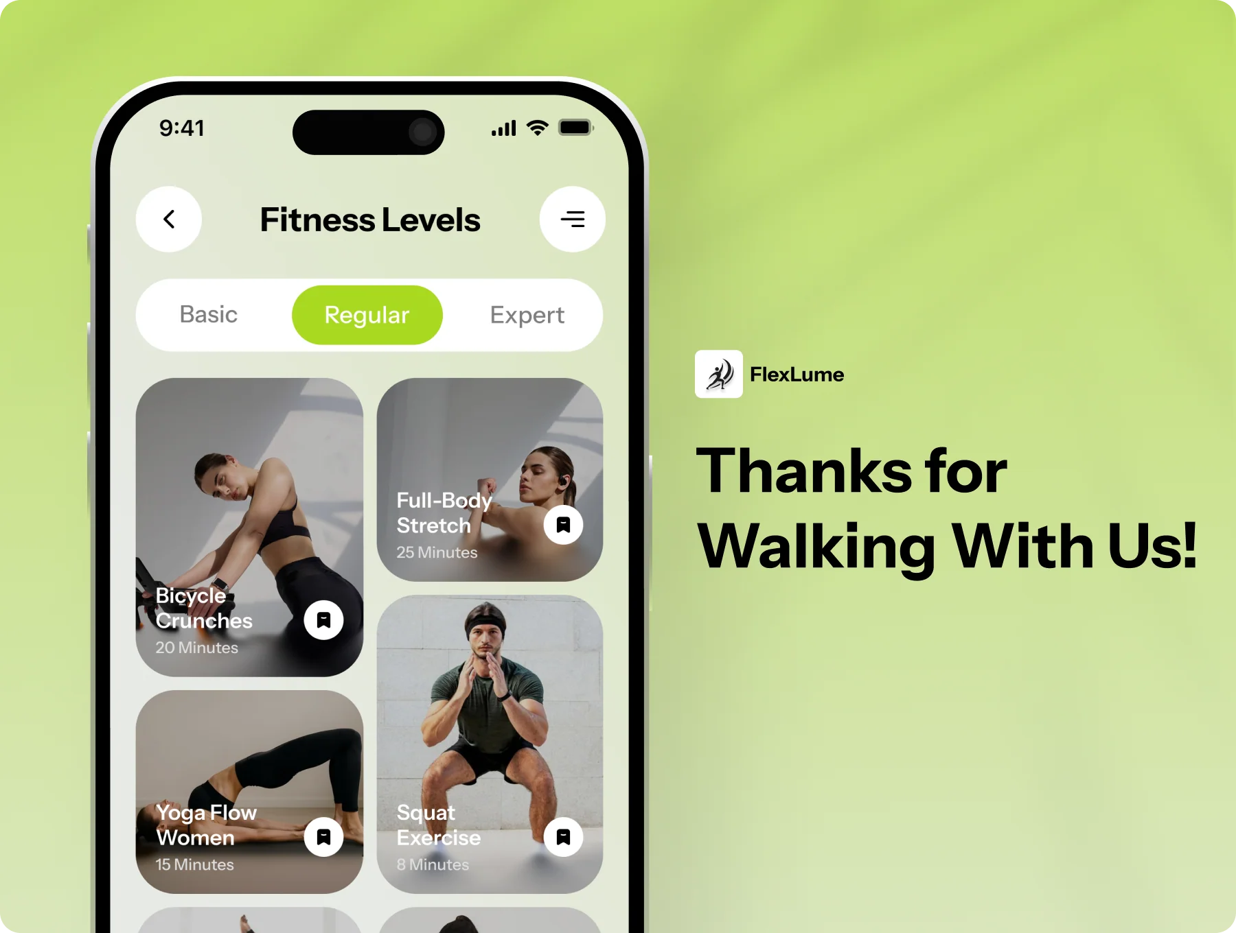 FlexLume - Fitness & Workout Trainer App UI Kit 10