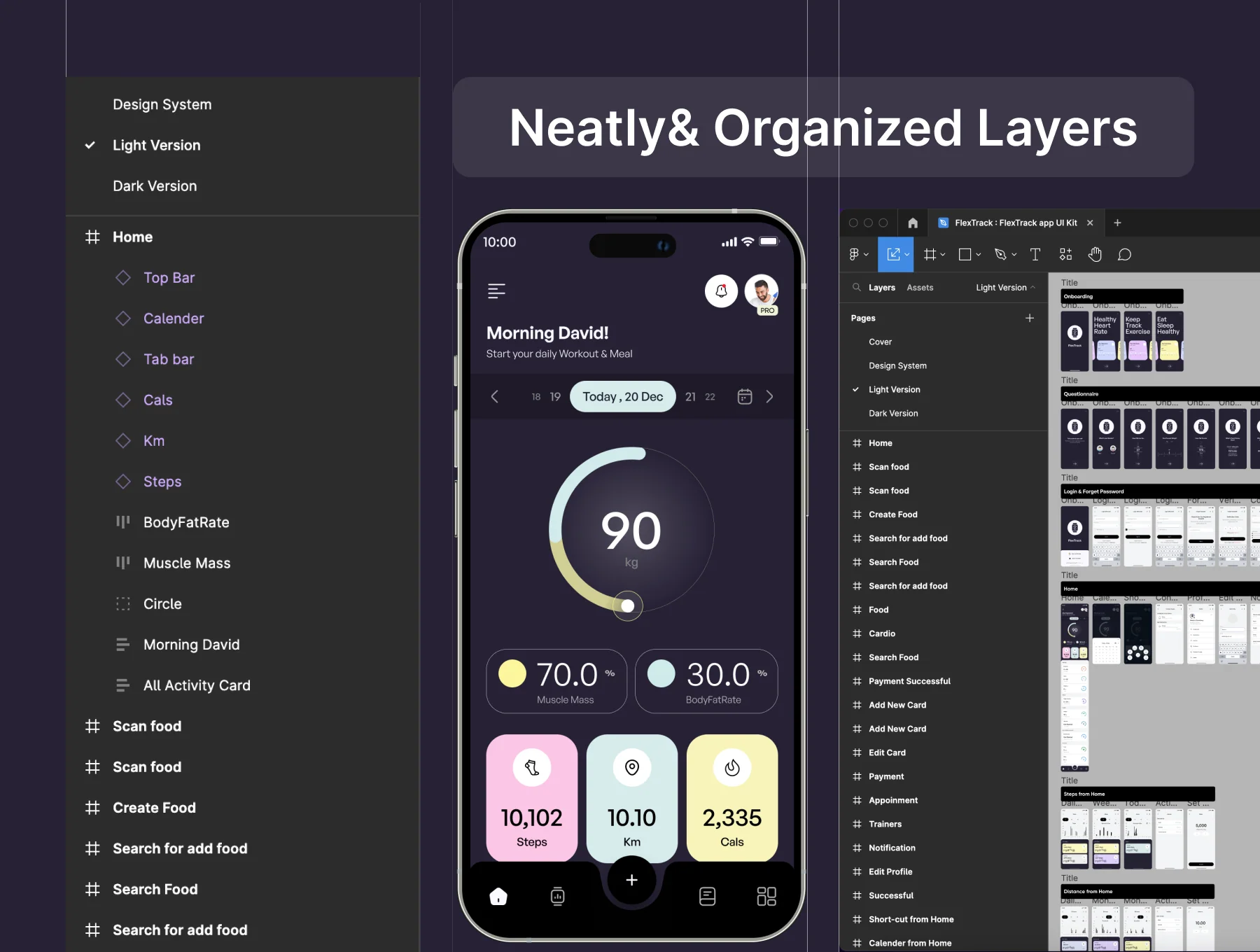 FlexTrack - Fitness App UI Kit 7