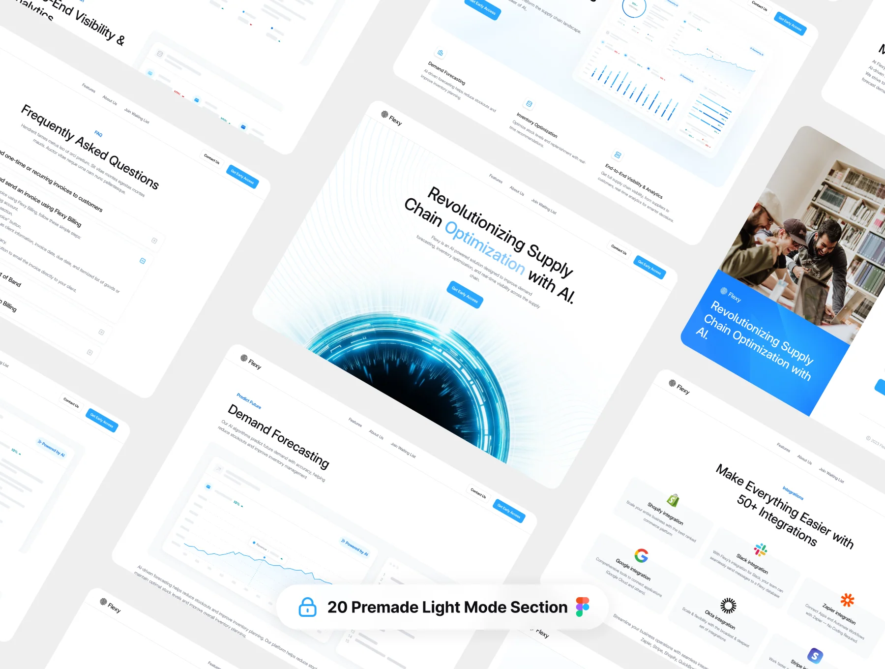 Flexy - Website Template UI Kit 6