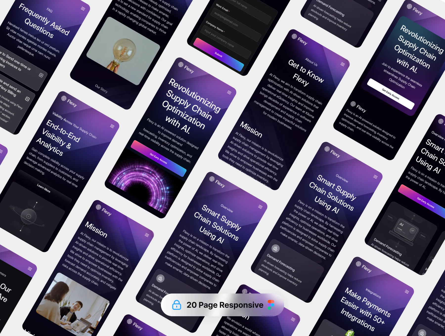 Flexy - Website Template UI Kit 7