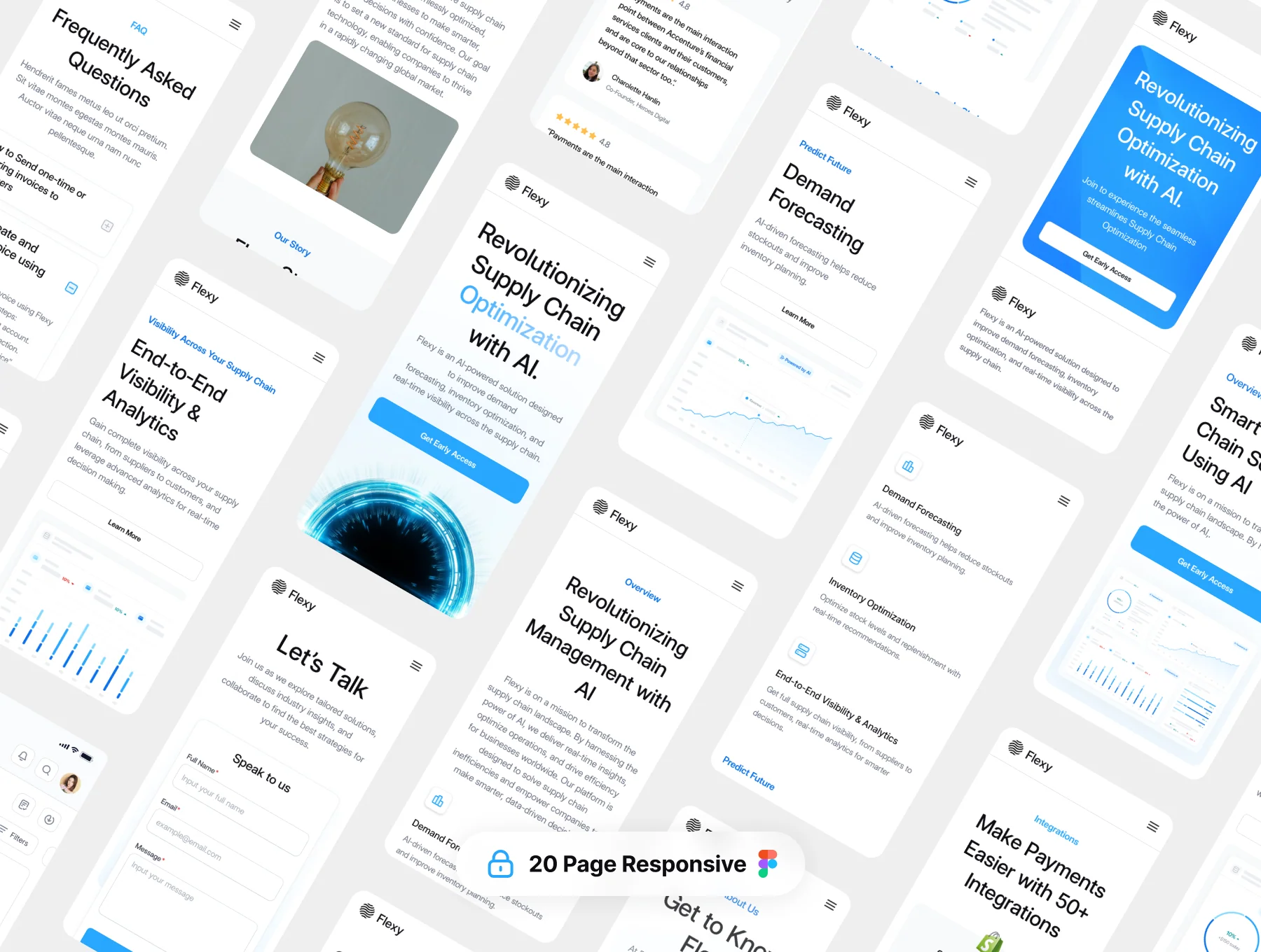 Flexy - Website Template UI Kit 8