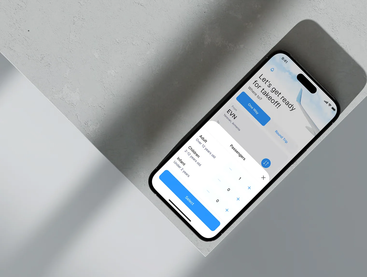 Flight Booking Mobile App | UI Kit 6