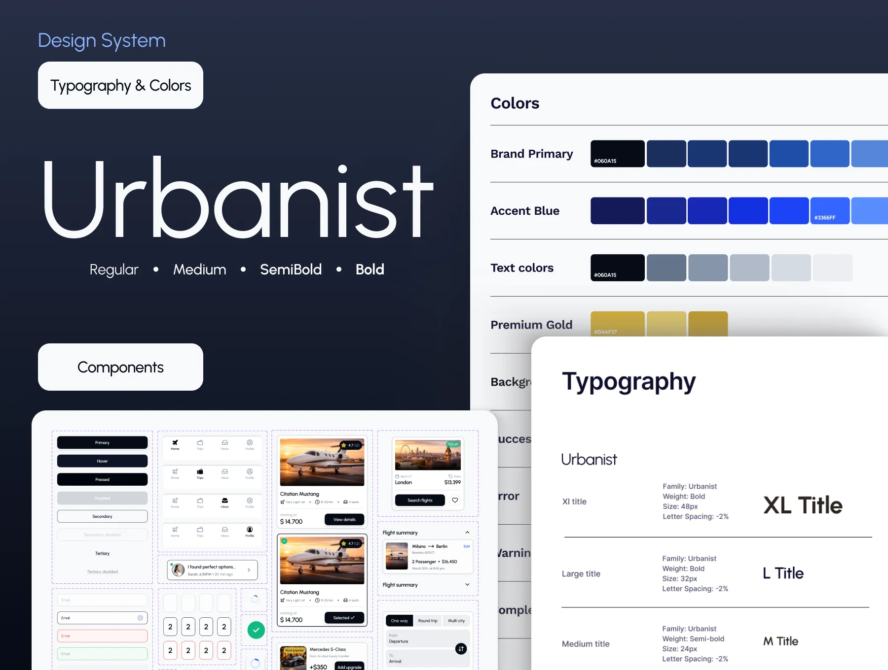 Flight Booking Mobile UI Kit 3