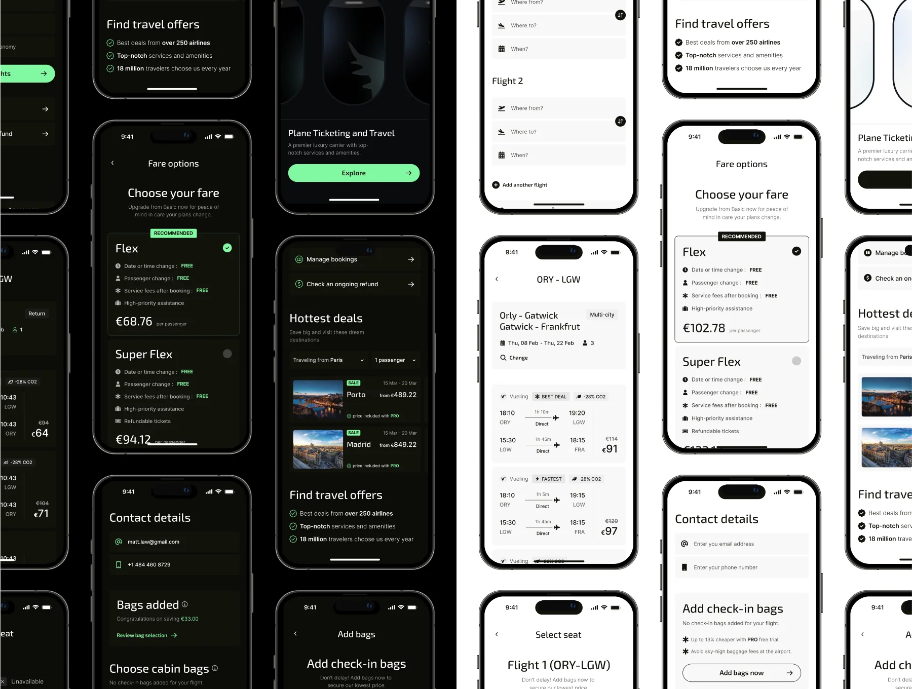 Aviatto - Flight Booking Mobile UI/UX Kit 4