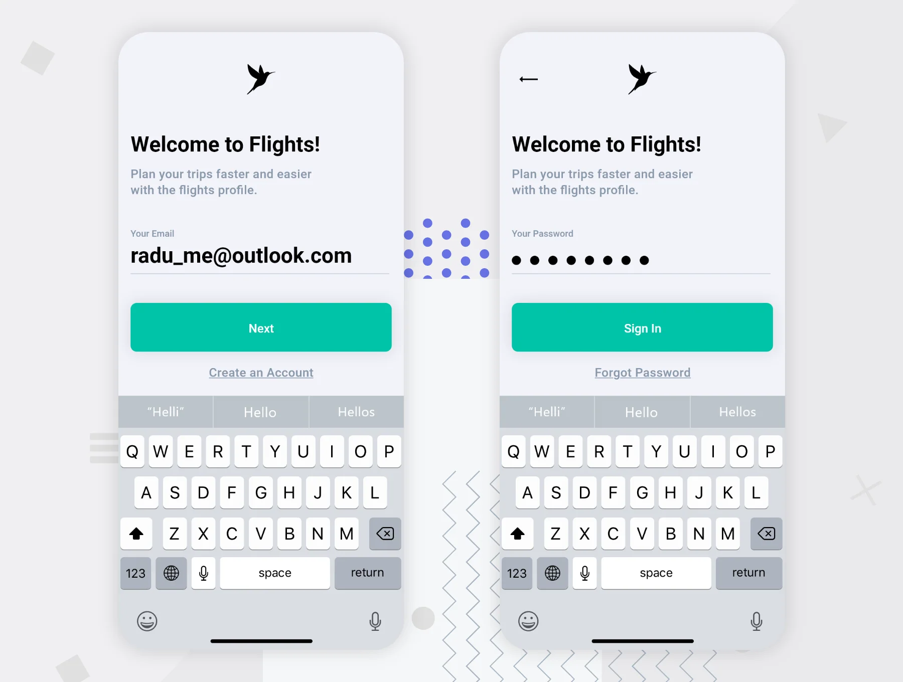 Flights UI Kit 7