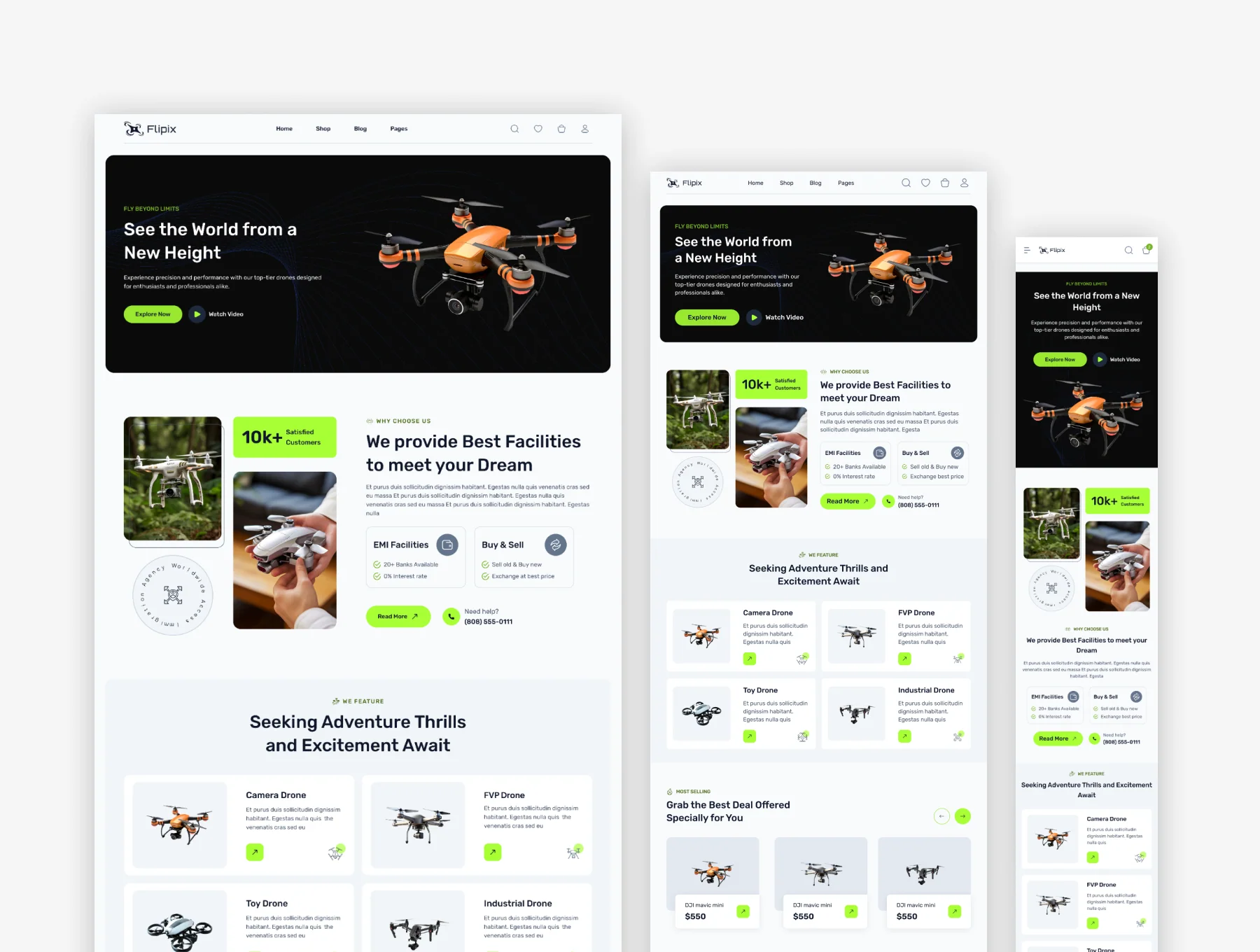 Flipix- Multi Purpose Responsive Ecommerce