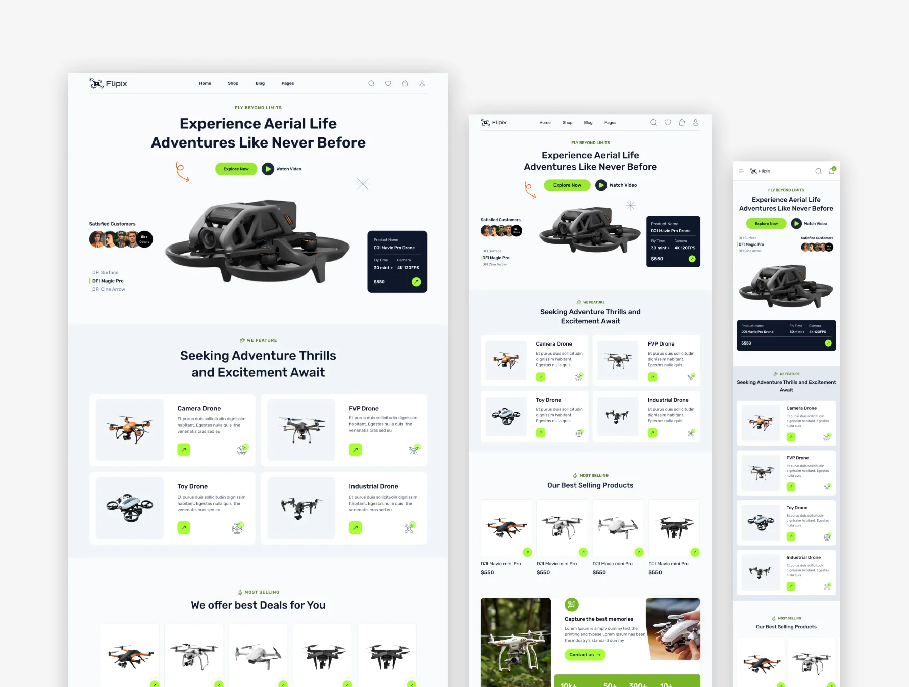 Flipix- Multi Purpose Responsive Ecommerce 4