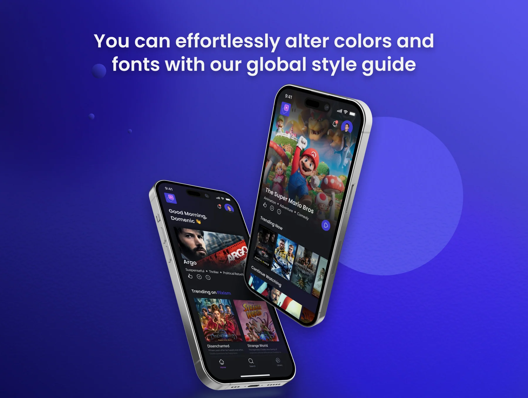 Flixism - Movie Streaming App UI Kit 7