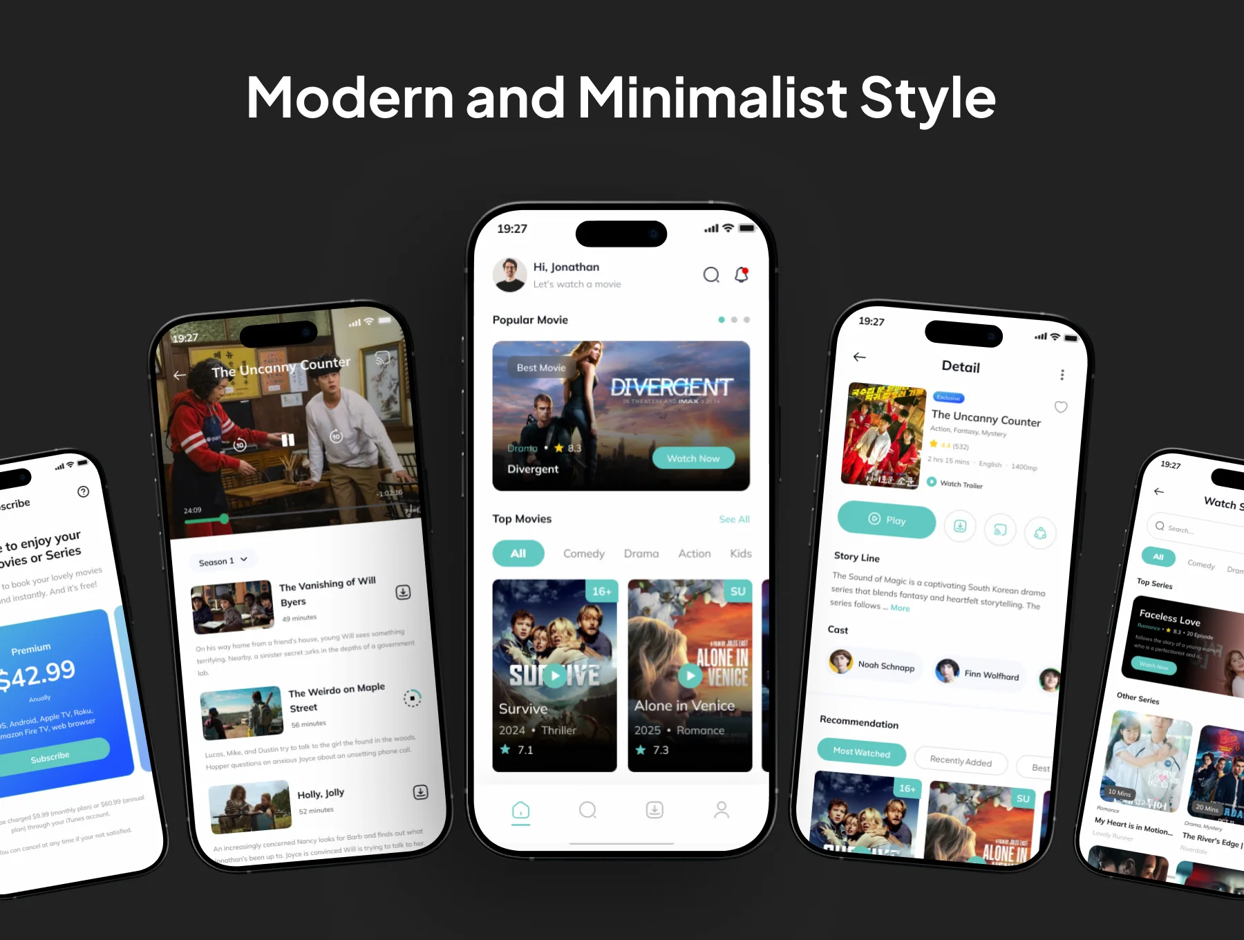 Flixzy  - Streaming Movie App IOS UI Kits 4