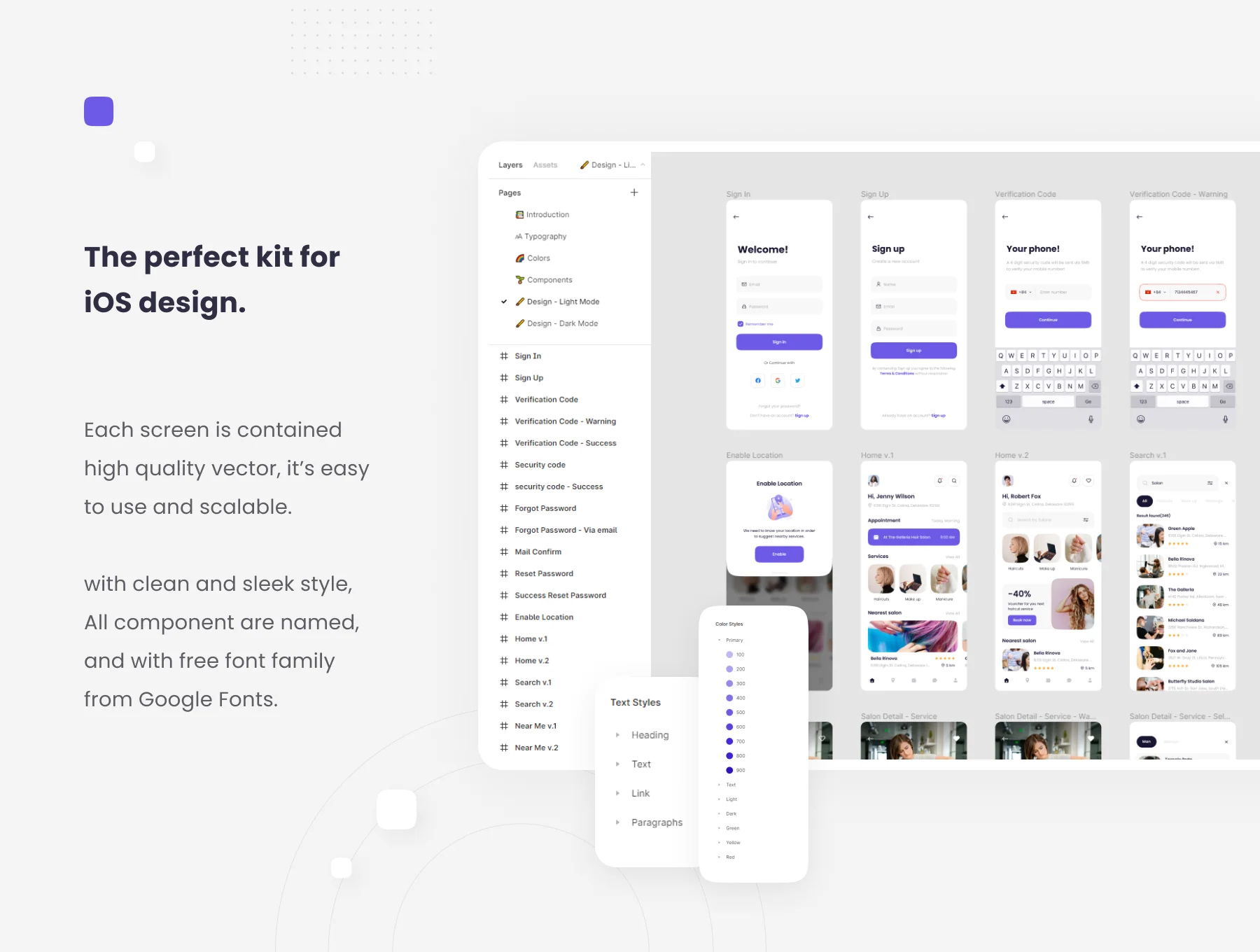 Flo Cutters - Baber App UI KIT 3