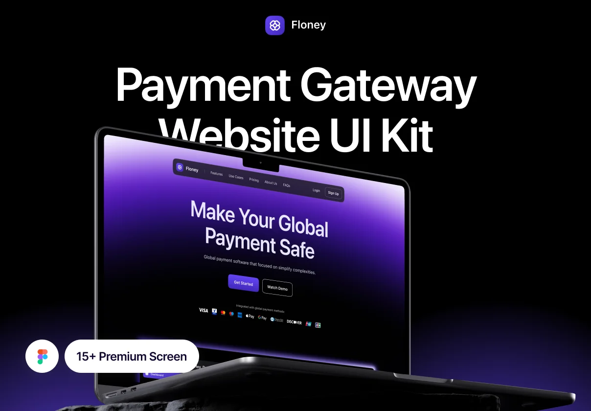 Floney - Payment Gateway Website UI KIT