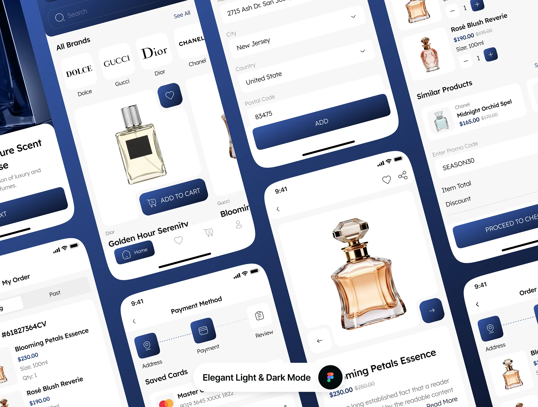 Flora - Perfume Shop Ecommerce App UI Kit 5