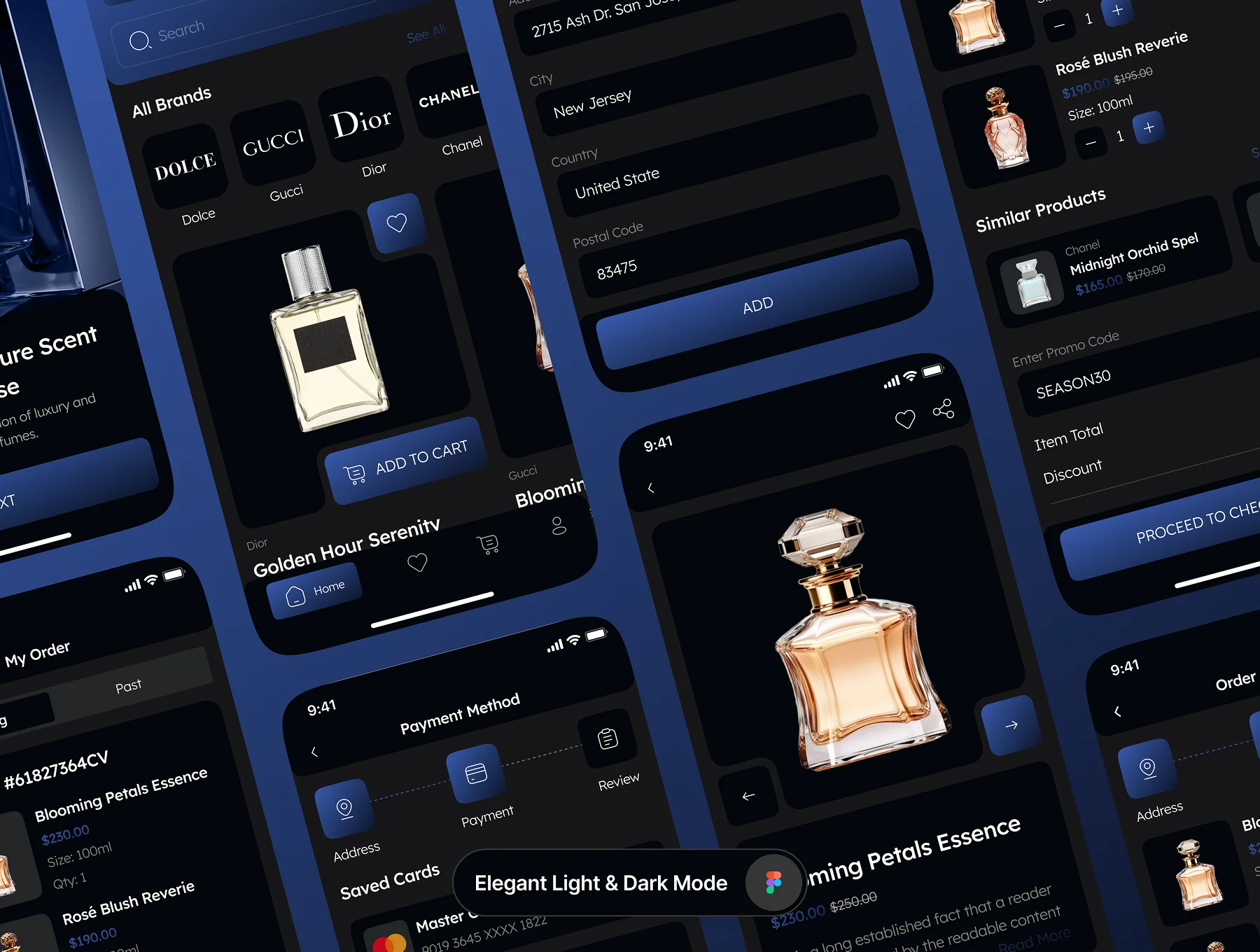 Flora - Perfume Shop Ecommerce App UI Kit 6