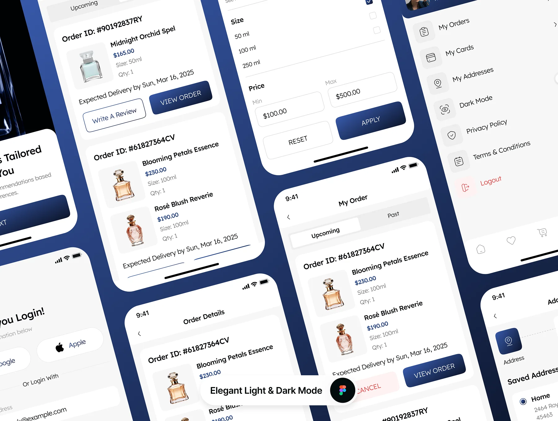 Flora - Perfume Shop Ecommerce App UI Kit 7