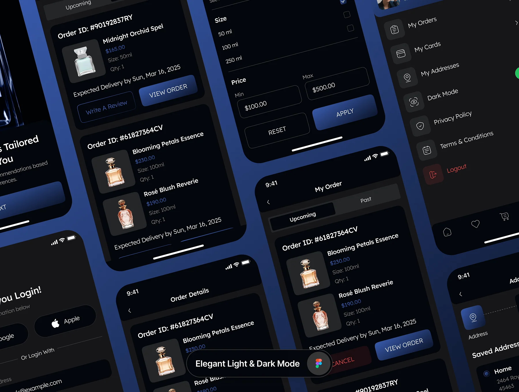 Flora - Perfume Shop Ecommerce App UI Kit 8