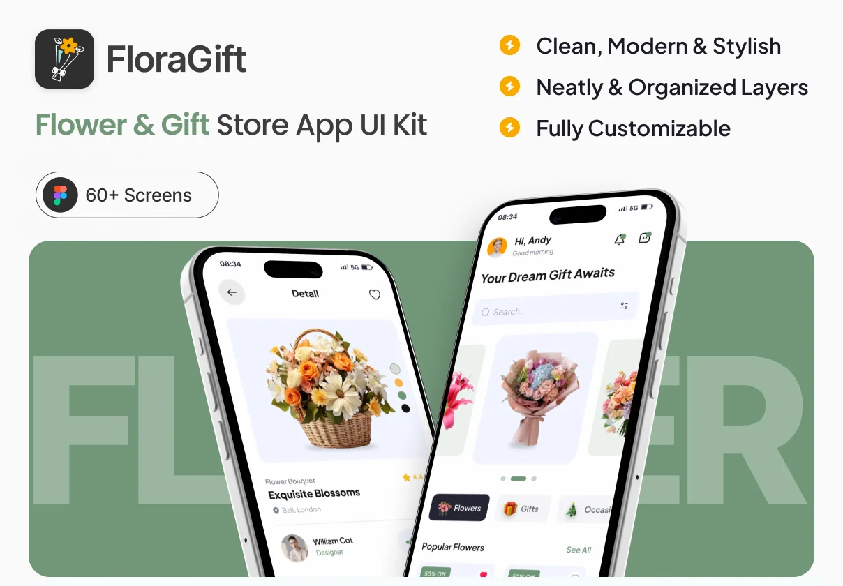 FloraGift - Flowers & Gift Shopping APP