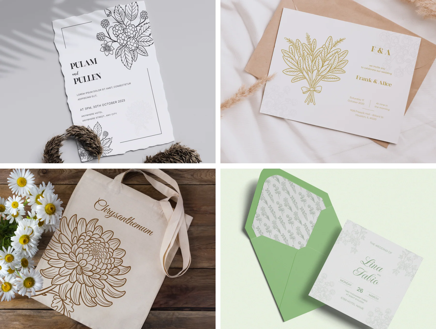 Floral and Botanical Illustration Set 3