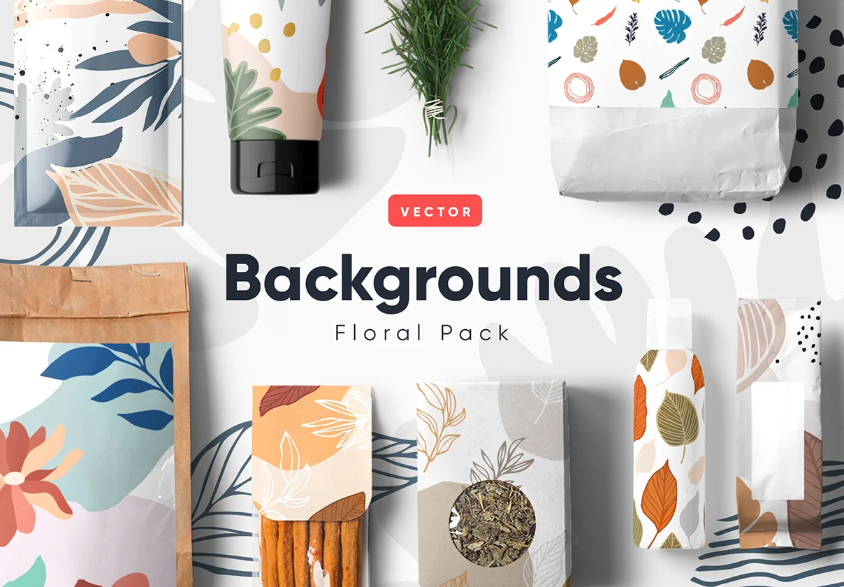 Floral Backgrounds & Patterns