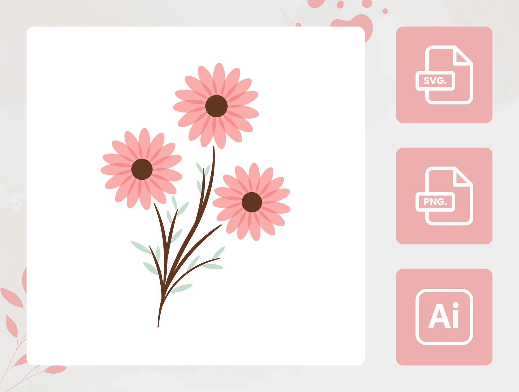 Floral Illustration Pack 6