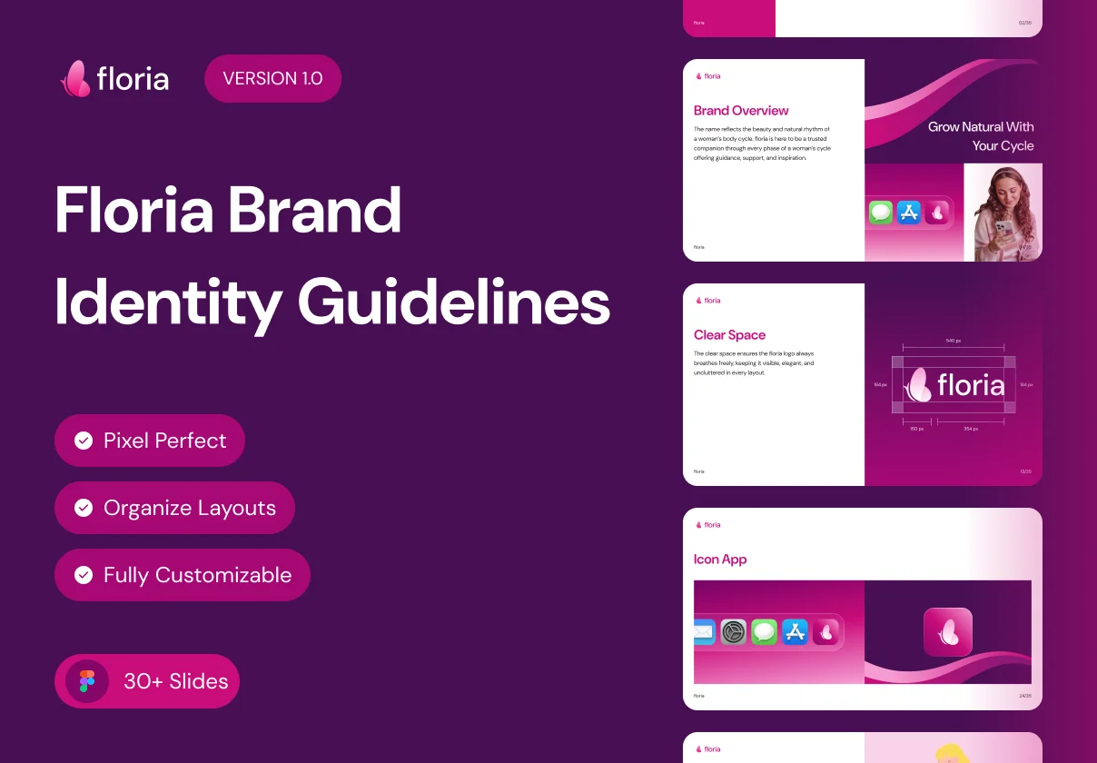 Floria - Brand Identity Guidelines
