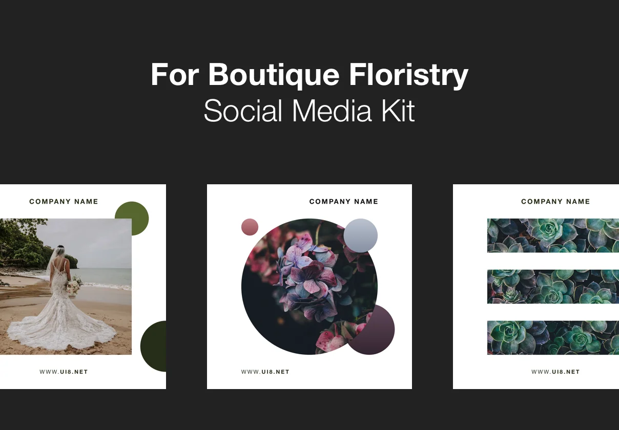 Florist Social Media Kit