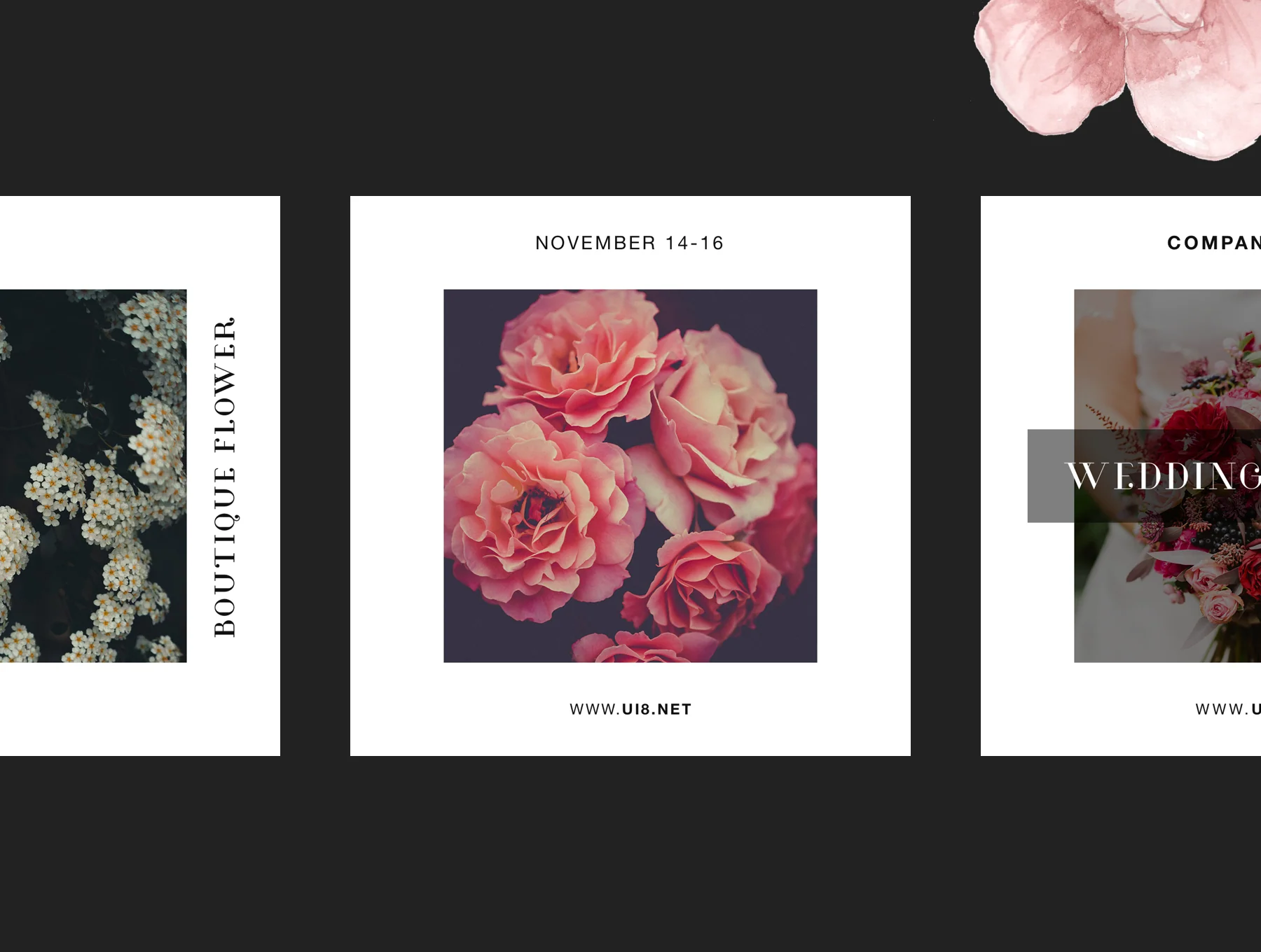 Florist Social Media Kit 3