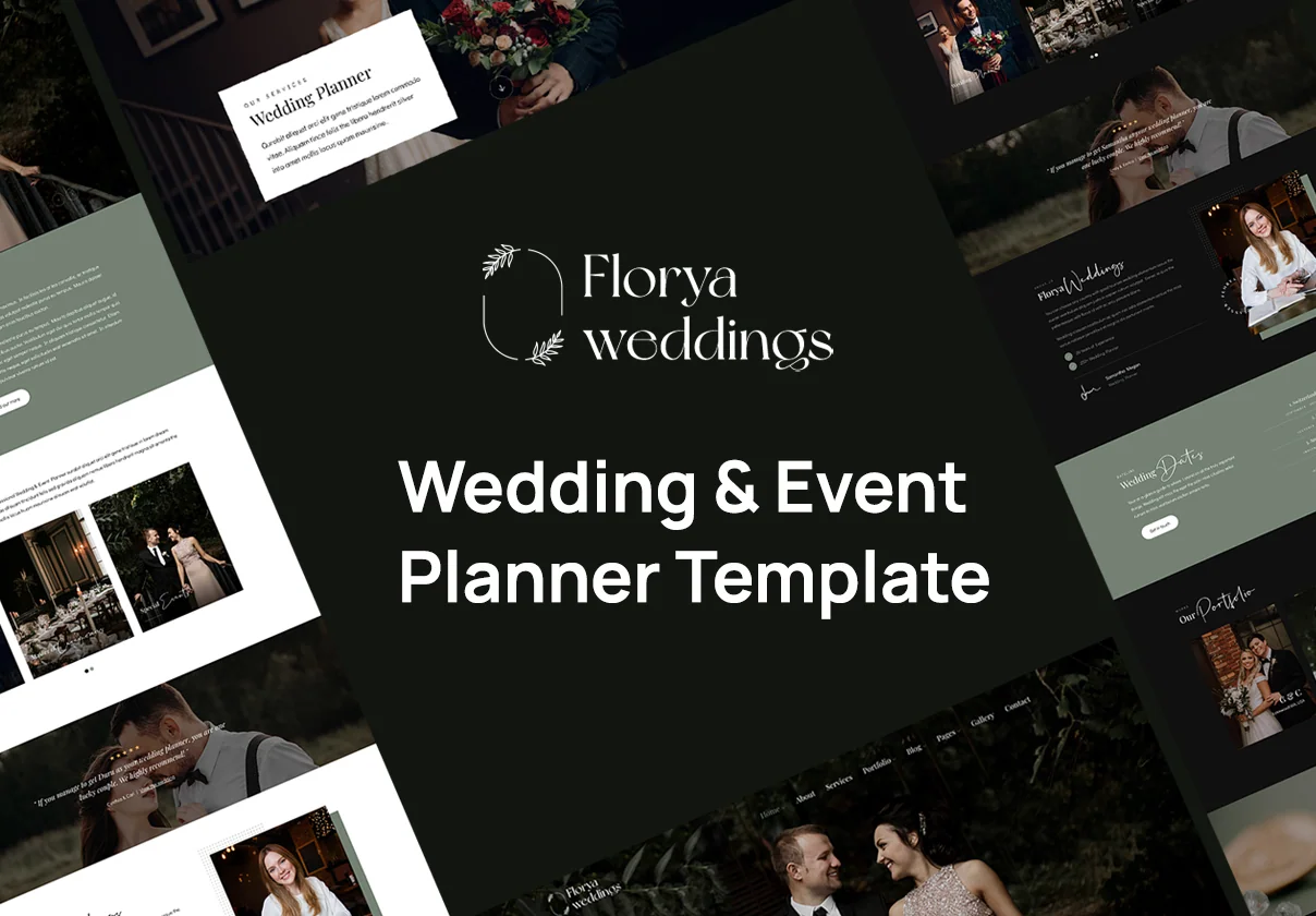 Florya - Wedding and Event Planner Template