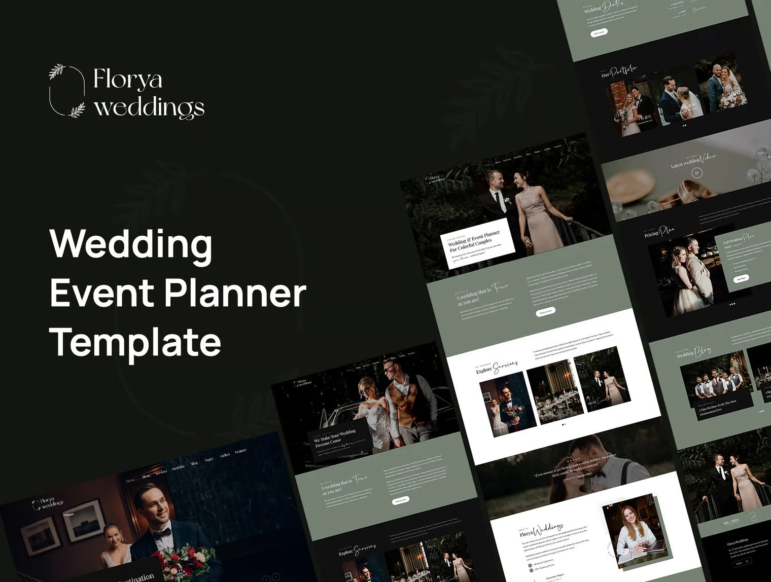 Florya - Wedding and Event Planner Template