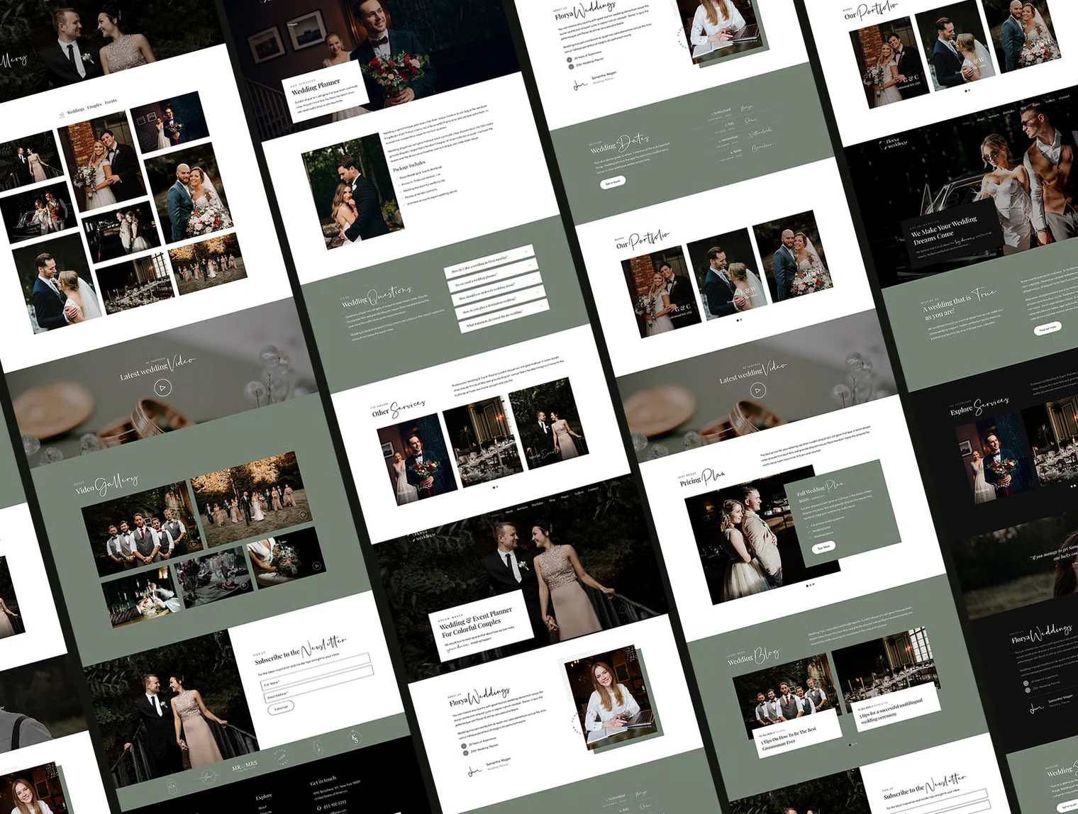 Florya - Wedding and Event Planner Template 2