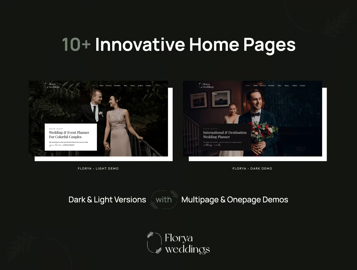 Florya - Wedding and Event Planner Template 3