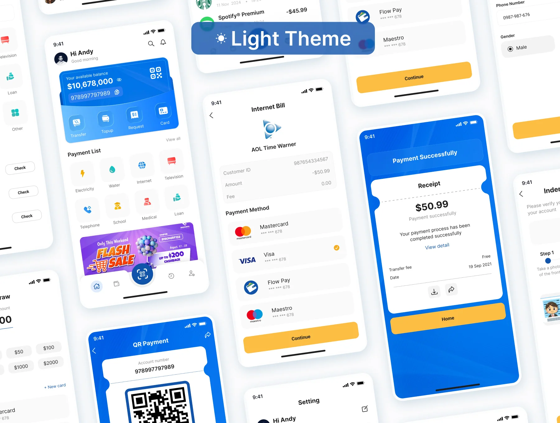 Flow - Wallet App UI Kit for Figma 3