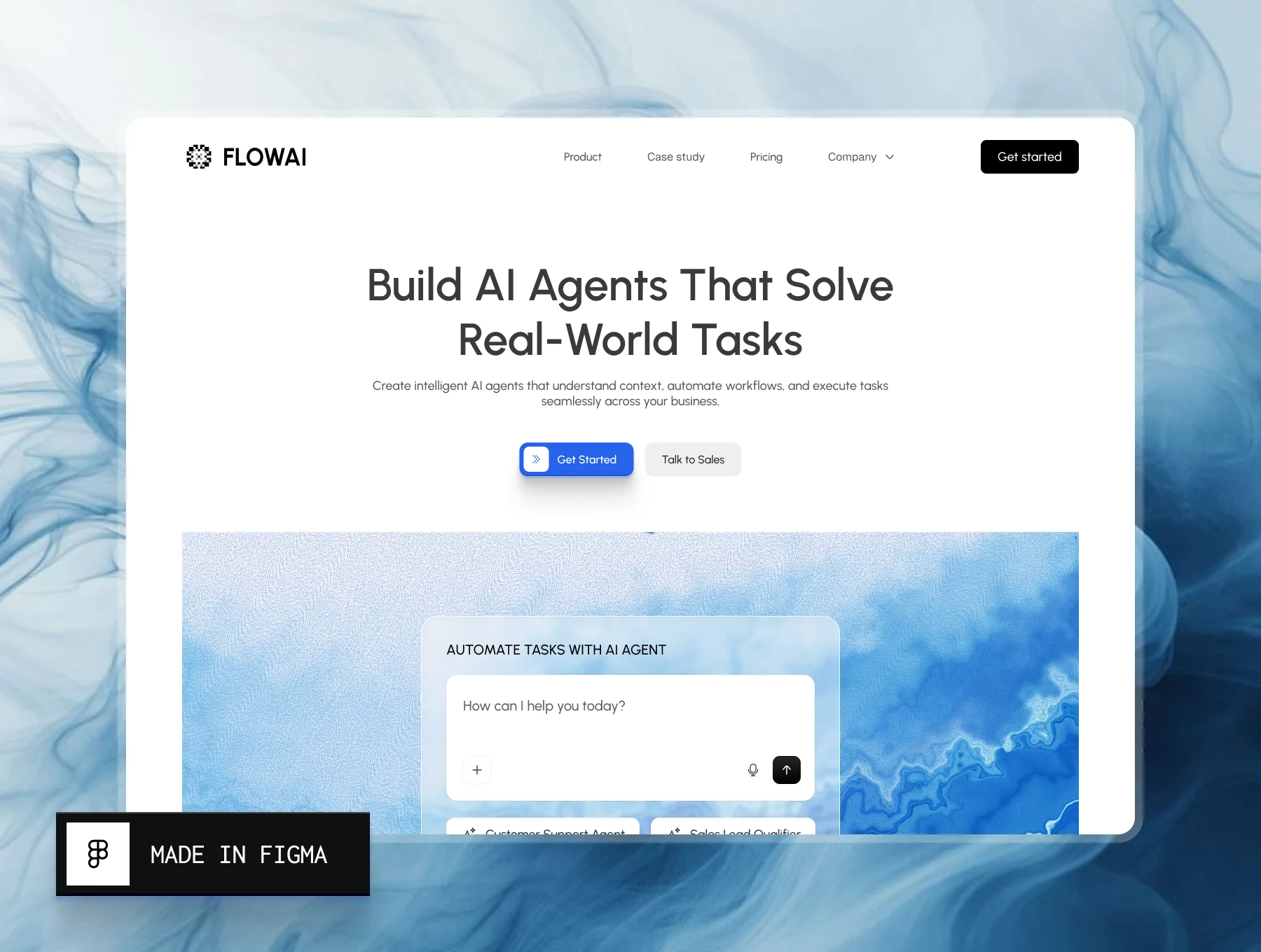 FLOWAI — Premium AI Workflow Automation UI Kit