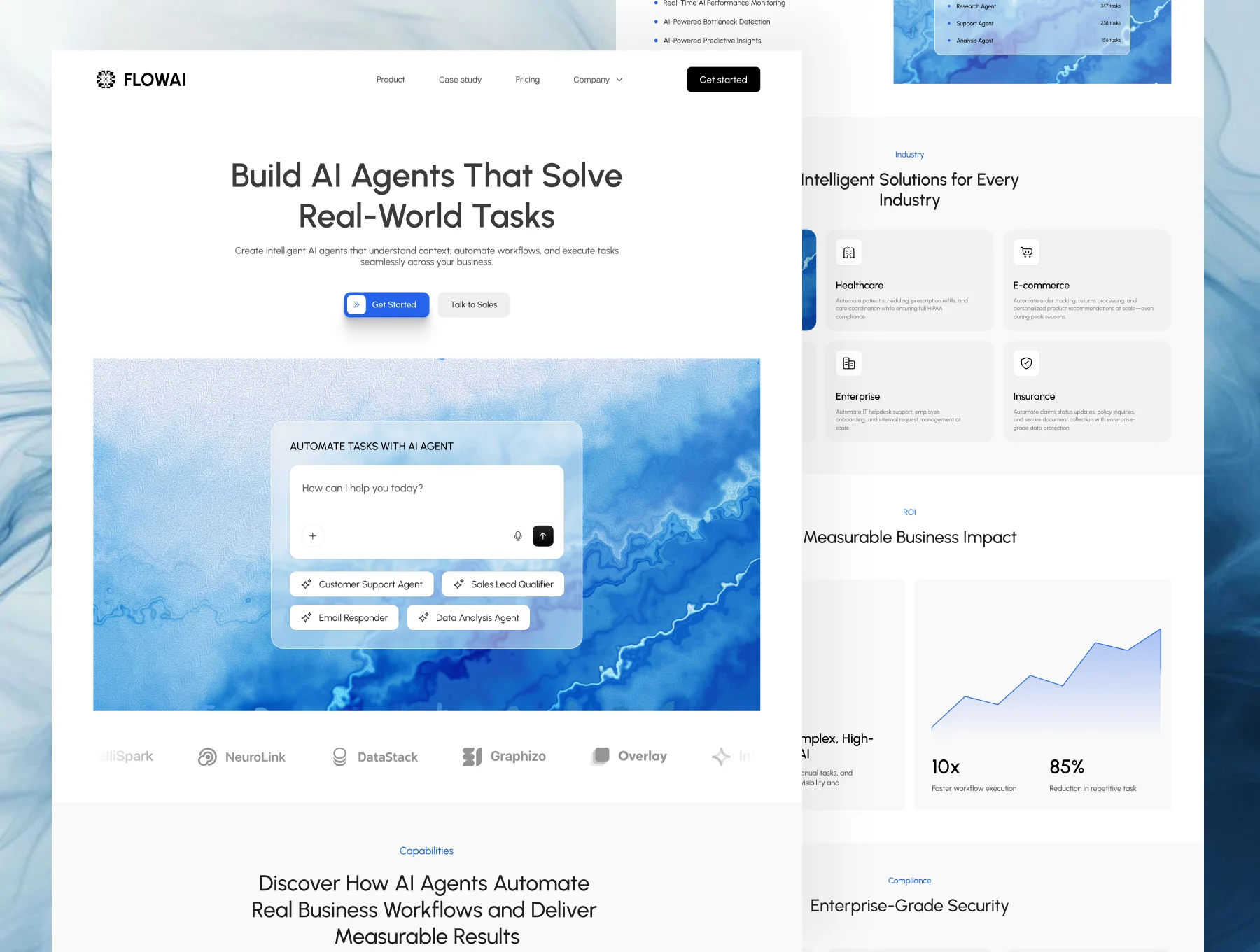 FLOWAI — Premium AI Workflow Automation UI Kit 4