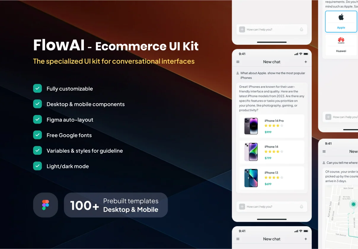 FlowAI - Ecommerce UI Kit