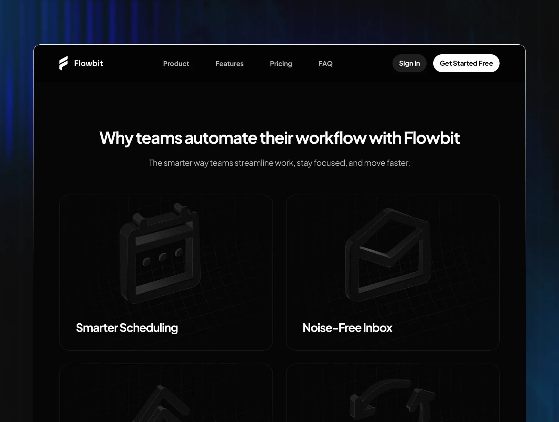 Flowbit - Premium AI SaaS Template 2