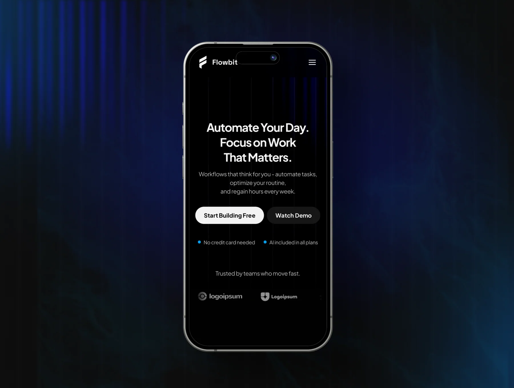 Flowbit - Premium AI SaaS Template 4