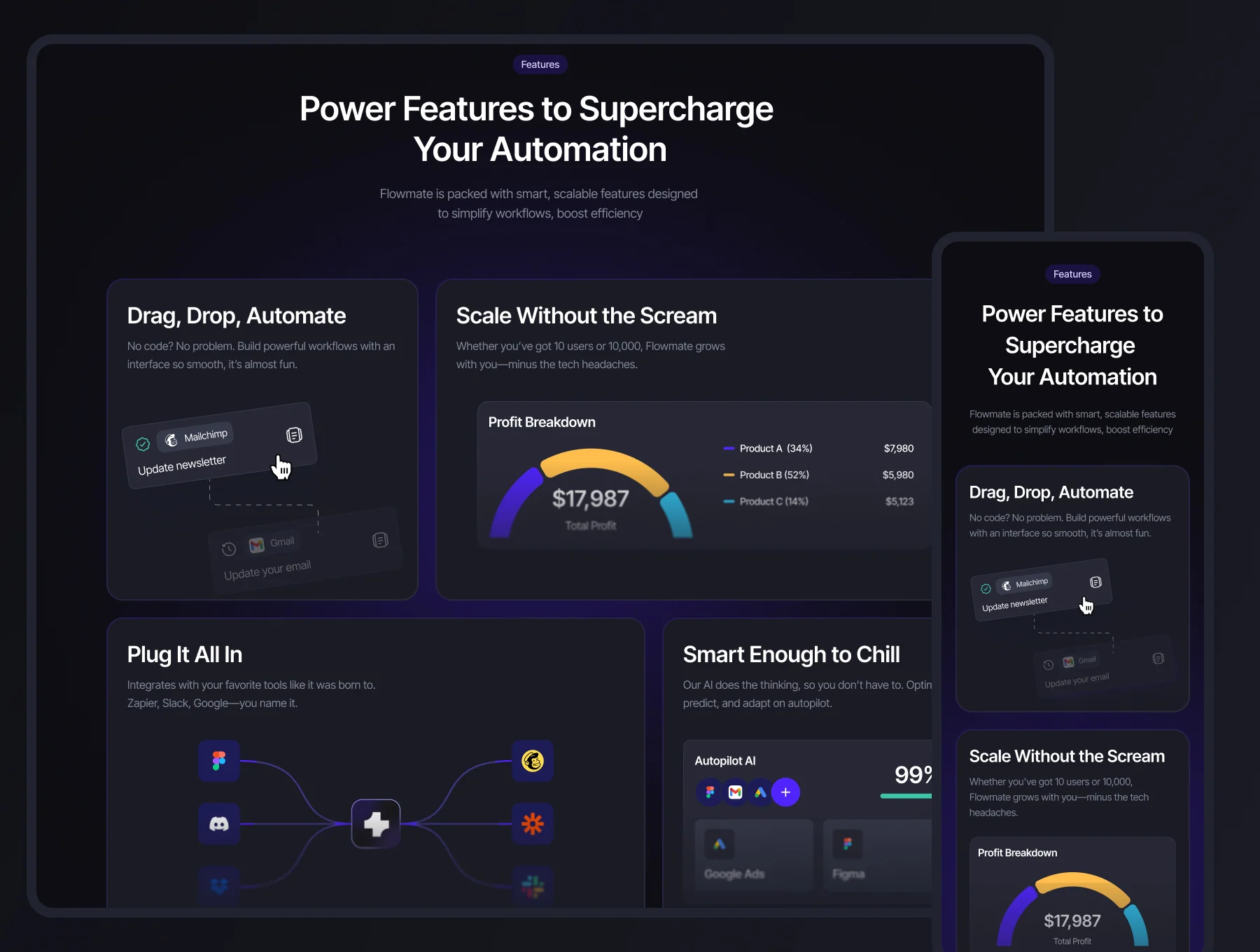 Flowmate - Automation System Saas Premium Webflow Template 3