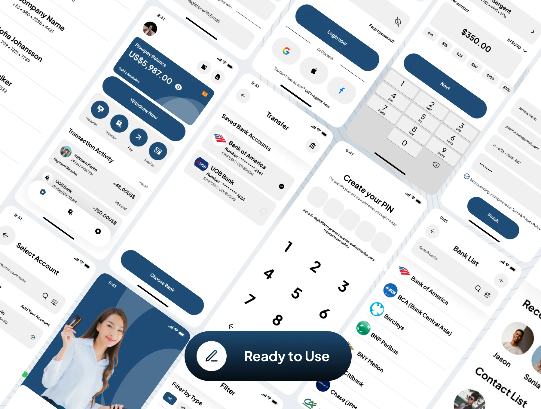 Flowpay - Digital Wallet & Withdraw App UI Kit 7