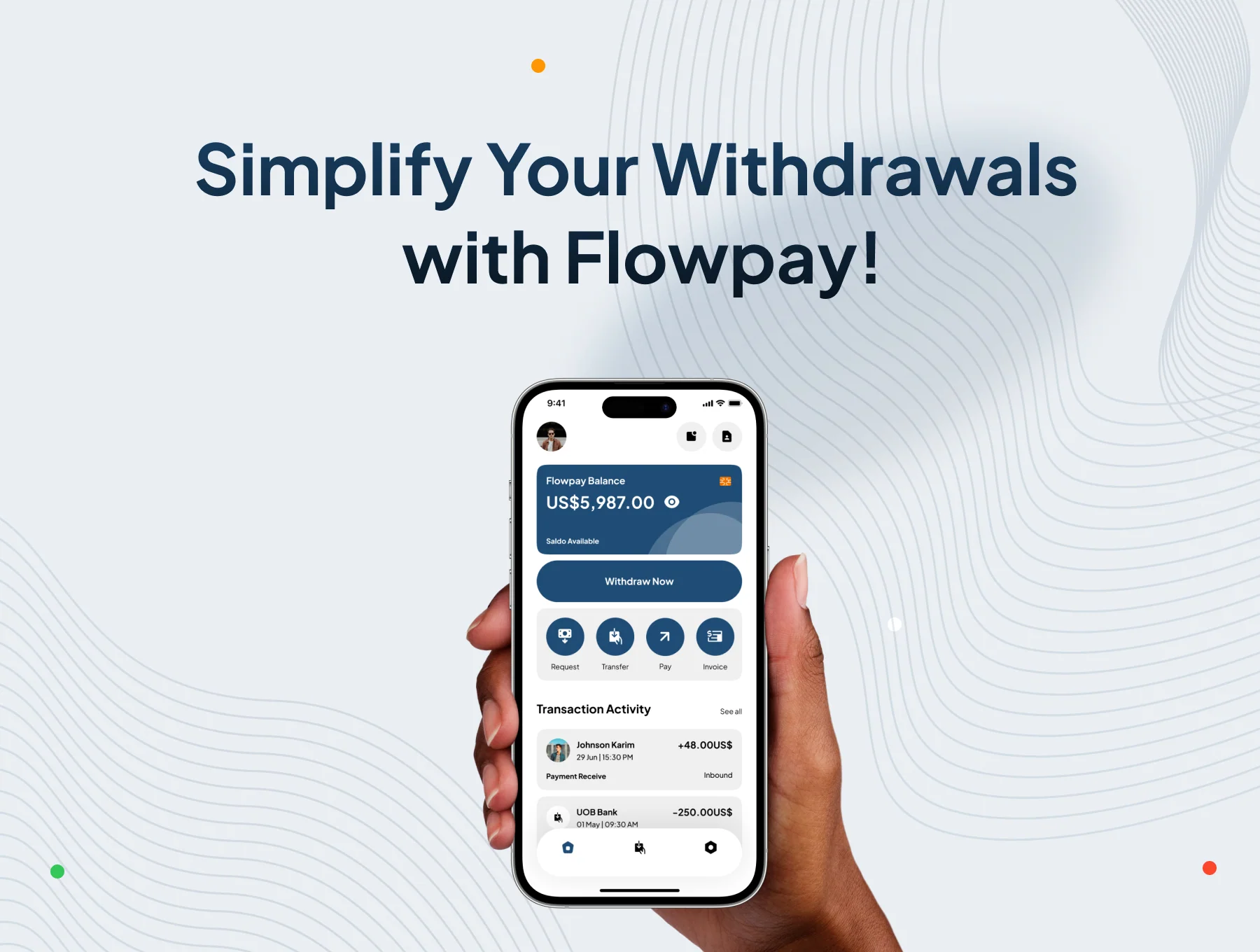Flowpay - Digital Wallet & Withdraw App UI Kit 8